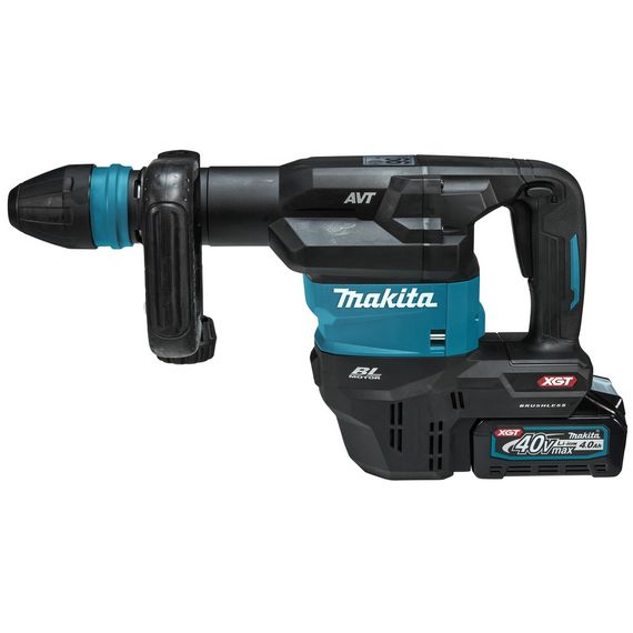 Молоток відбійний акумуляторний Makita HM001GZ02 (9.4 Дж, 0-2650 хв-1, XGT, 1100 Вт, BL, SDS-MAX, AVT, AWS, 5.8 кг, без акумуляторів та зарядного пристрою) | Зображення 6