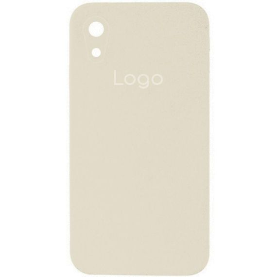 Чохол Silicone Case Square з повним захистом камери для iPhone Xr Колір 55.Pine Зелений | Зображення 1