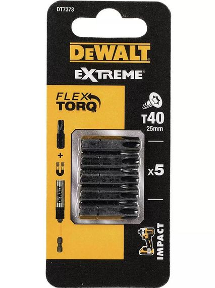 Набір біт DeWalt ударні IMPACT TORSION (DT7373)