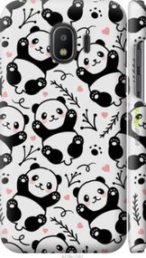 Чохол на Samsung Galaxy J2 2018 Панди "4318m-1351-2448"