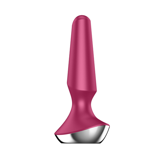 Анальна смарт пробка з вібрацією Plug-ilicious 2 колір: рожевий Satisfyer (Німеччина) Sex Aura | Зображення 1