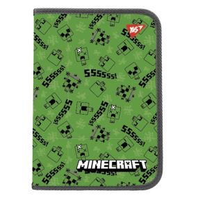 Папка для зошитів на блискавці Minecraft Creepers YES 492203 Різнокольоровий shop (5056574429964)