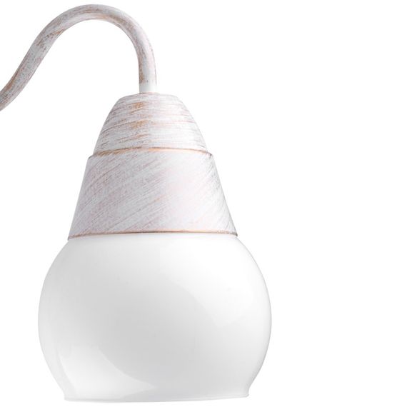 Люстра потолочная классическая в зал E14 40W WH (LK-554C/5) | Зображення 4