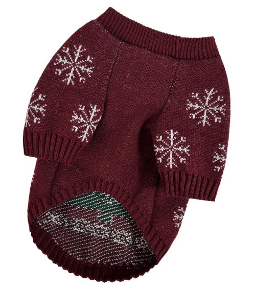 Светр в'язаний Ялинка марсала Y-352 | Зображення 1