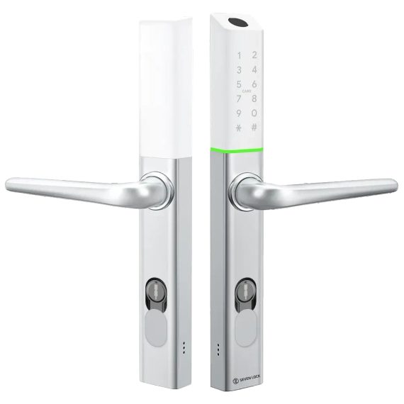 SEVEN LOCK SL-7763BF white Розумний дверний біометричний замок - Замки | Зображення 1