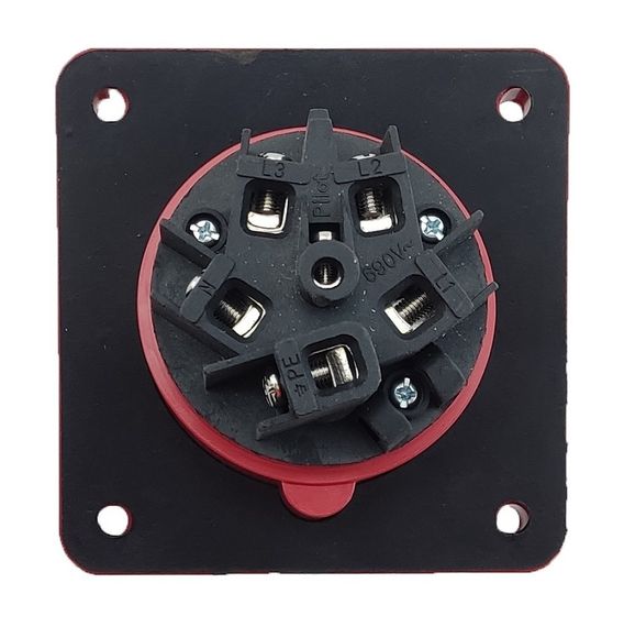 Розетка 435 скрытая 3Р+PЕ+N 63А 380В IP67 Ny95503702 | Зображення 2