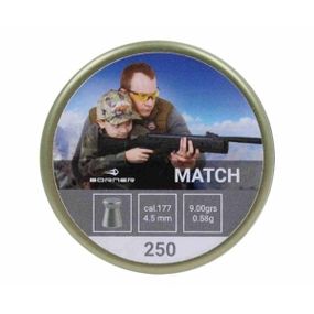 Borner Match, 4,5мм, 0,58 гр 250 шт