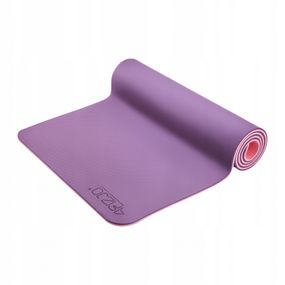 Коврик (мат) для йоги та фітнесу 4FIZJO TPE 180 x 60 x 1 см 4FJ0390 Violet/Pink (P-5907739316967)