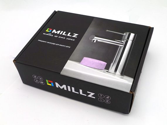 Змішувач для умивальника MILLZ з підключенням душу MRS-11-35-002 хром 1/10 | Зображення 6