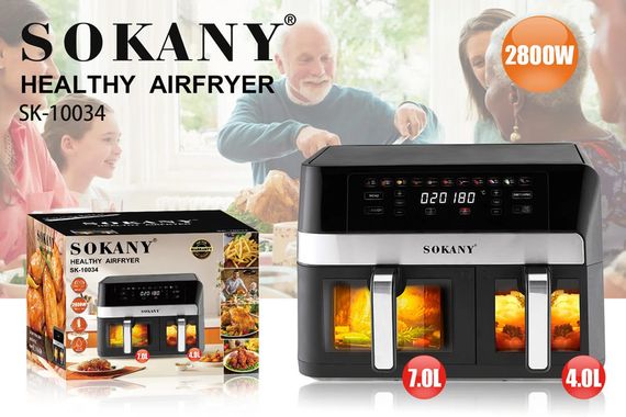 Мультипіч Аерогриль-фритюрниця XPRO SK-10034 (45443-SK-10034_3788) | Зображення 3