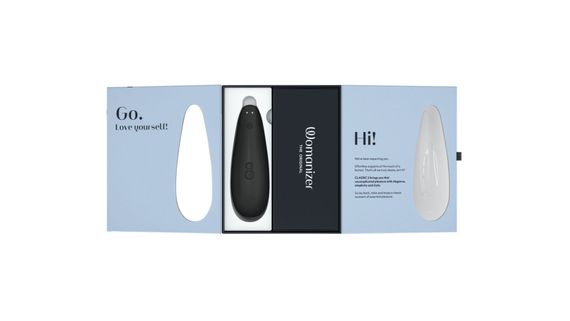 Вакуумний кліторальний стимулятор Womanizer Classic 2 - Black, 10 режимів, функція Afterglow | Зображення 6