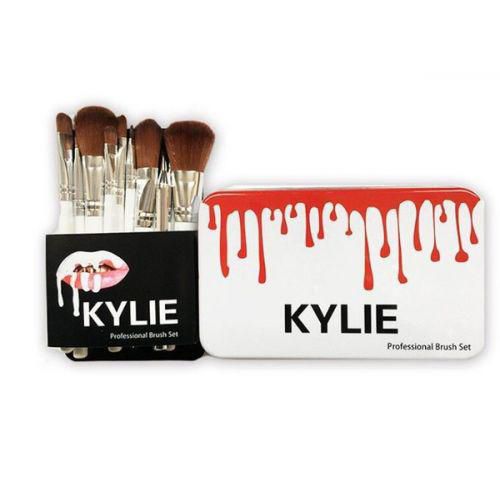 Набор профессиональный кисти для макияжа Kylie Jenner Make-up brush set 12 шт | Зображення 1