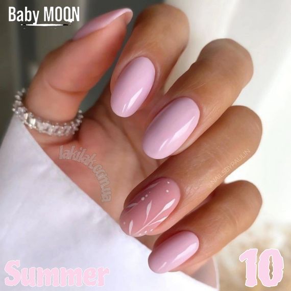 Гель-лак BABY MOON Summer №10 нежно-розовый, 6 мл