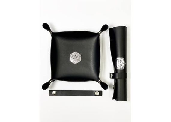 Лоток для кубиков D20 (чёрный) (Dice tray D20 black) | Зображення 3