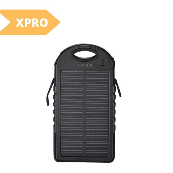 Power Bank XPRO 30000 mAh Solar із сонячною батареєю чорний (MER-11905_230) | Зображення 1
