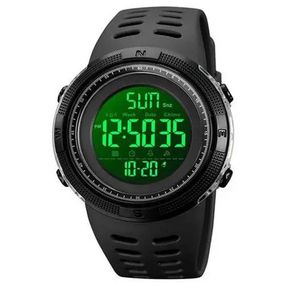 Водонепроницаемые мужские часы SKMEI 2070BK BLACK, Водостойкие тактические часы, MT-399 армейские тактические