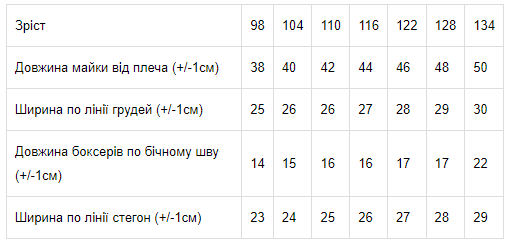 Комплект для хлопчика (майка+боксери) Носи своє 122 Сірий (p-7722-67226) | Зображення 1