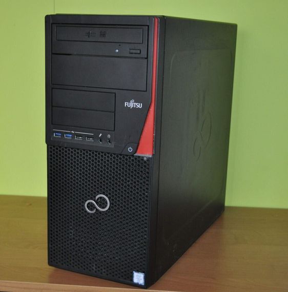 Комп'ютер Fujitsu Esprimo P756 E90 Tower / Intel Core i5-6500 (4 ядра по 3,2 - 3,6 ГГц) / 8 ГБ DDR4 / 256 ГБ SSD M.2 + 500 ГБ HDD / Intel HD Graphics 530 / DVD-ROM / Windows 11 Pro б/в | Зображення 2