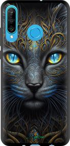 Чохол на Huawei P30 Lite Кішка "5548b-1651-2448"