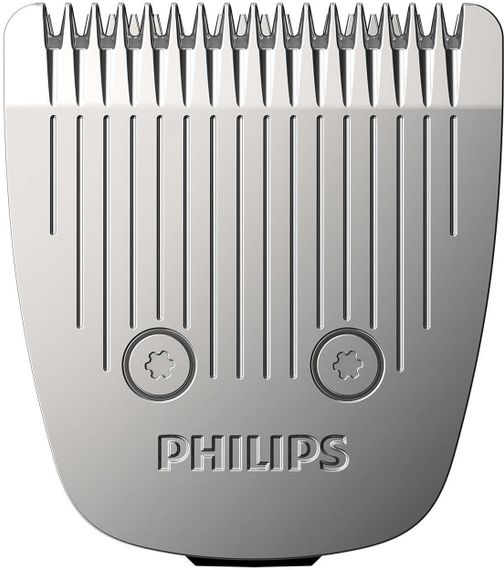 Тример Philips Beardtrimmer series 5000, для бороди і вусів, мережа+акум., насадок-2, чохол, сталь, чорний (BT5515/70) | Зображення 5
