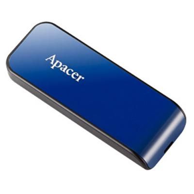 USB флеш накопичувач Apacer 32GB AH334 blue USB 2.0 (AP32GAH334U-1) | Зображення 1