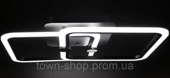 Люстра потолочная LED с пультом A2503/2-bk Черный 10х41х63 см. | Зображення 1