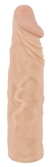 Насадка - Nature Skin Extension Sleeve + 3 см Sex Aura | Зображення 9