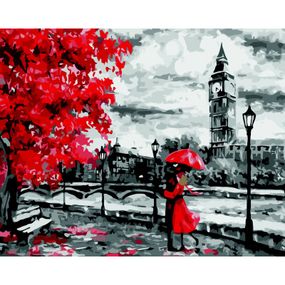 Картина по номерам ZiBi Красные акценты 40*50 см. ART Line (ZB.64200) - Топ Продаж!