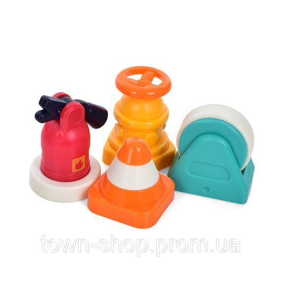 Детская Пожарная машинка Hola Toys E9998-HL со светом и звуком | Зображення 2