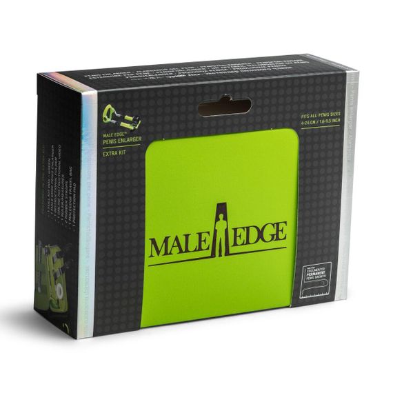 Экстендер для увеличения члена Male Edge Extra, ремешковый, вес всего 65гр, прочный пластик | Зображення 5
