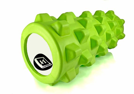 Масажний ролик EasyFit Grid Roller PRO 33 см Салатовий (EF-2015-GN)