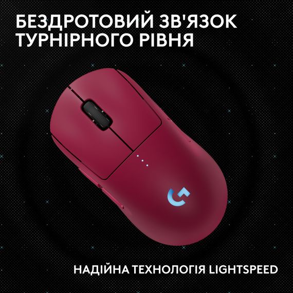 Мишка Logitech G Pro 2 Lightspeed Wireless Magenta (910-007309) | Зображення 2