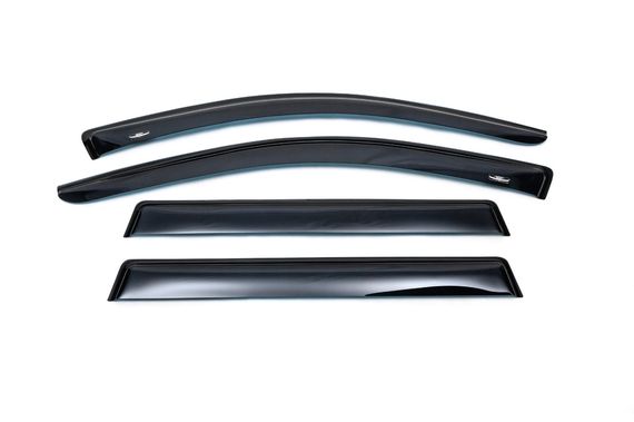 Ветровики Variant (4 шт, HIC) для Volkswagen Golf 4 | Зображення 2