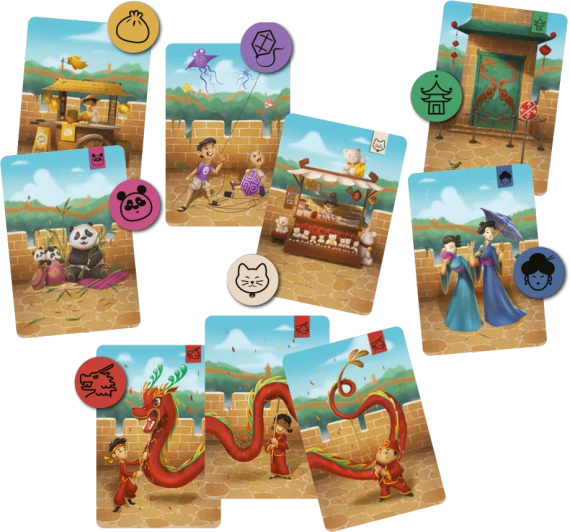 Настольная игра Щелк! Великая китайская стена (Click! The Great Wall) укр. | Зображення 4