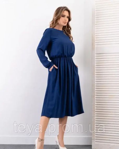 Плаття для жінок колір синій розміри S, M, 3XL, XL, XXL, L FI_009041