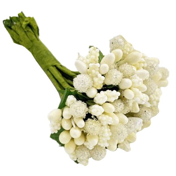 Декоративні тичинки для творчості KV-715 пучок 12 штук