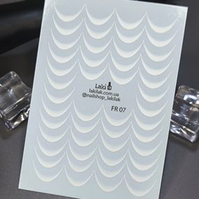 Слайдер для френча Mi FR07 на водяній основі (7x10см)