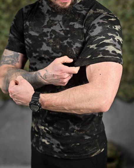 ХЛОПКОВА футболка тактична PATRIOT MultiCam black ДЛ6383 | Зображення 4