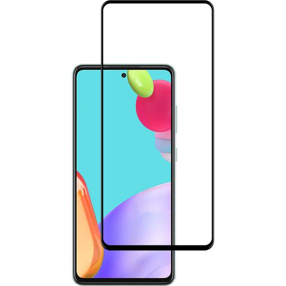 Скло захисне ACCLAB Full Glue Samsung A52 Black (1283126510540) | Зображення 1