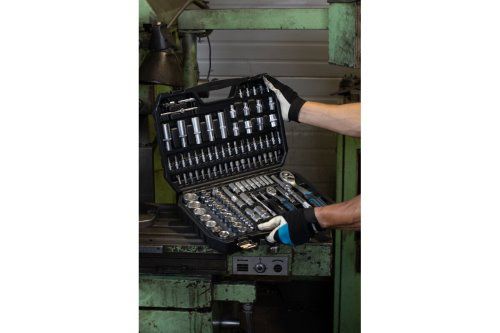 Набір інструментів 1/2", 1/4", HT1R232 уп 112 шт Hoegert | Зображення 2