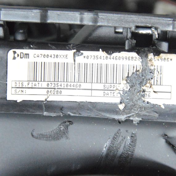 Подушка безпеки Fiat Grande Punto 2005-2024 airbag водія Подушка керма аірбаг Фіат Пунто 07354104460 | Зображення 2