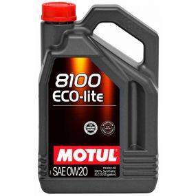 Моторна олива Motul 8100 ECO-LITE 0W-20 5л.