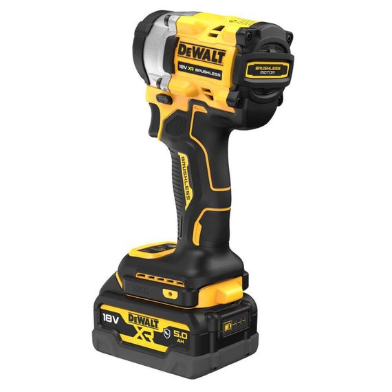 Гайковерт ударный аккумуляторный бесщёточный 610Нм DeWALT DCF923P2G | Зображення 5