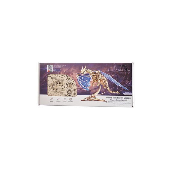 Конструктор Ugears Дракон Буревій (70151) | Зображення 8
