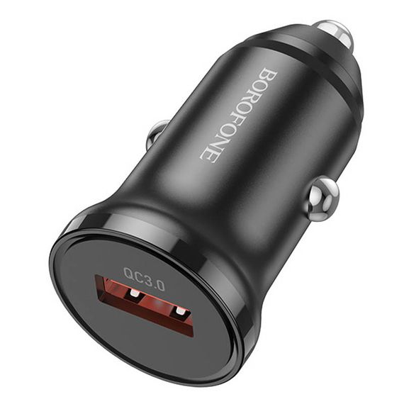 АЗП Borofone BZ18 QC3.0 (1USB-A) Чорний | Зображення 1