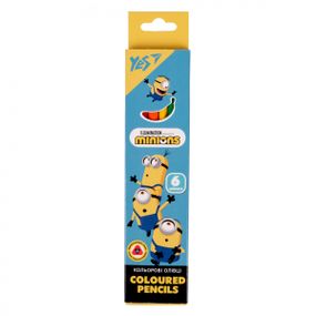 Набір кольорових олівців YES Minions 290711 6 кольорів