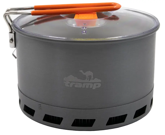 Котелок Tramp из анодированного алюминия с теплообменником 2,2 л. (UTRC-119)(TRC-119) | Зображення 1