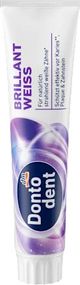 Зубная паста Dontodent Brillant Weiss (Отбеливающая), 125 мл