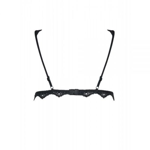 Бюстгальтер з ущільненою чашкою Obsessive 810-BRA-1 SM, Черный, S/M | Зображення 4