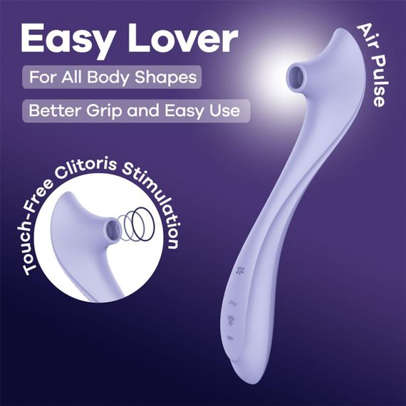 Вакуумний кліторальний стимулятор Satisfyer Easy Lover Sex Aura | Зображення 5